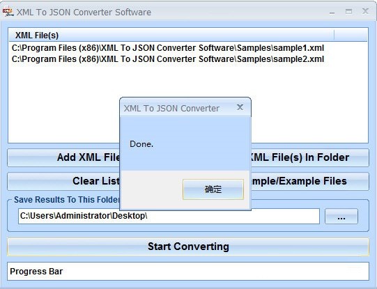 XML To JSON Converter