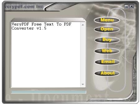 VeryPDF Text to PDF Converter