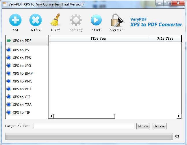 VeryPDF XPS to Any Converter