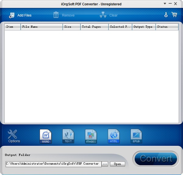 iOrgSoft PDF to Word Converter