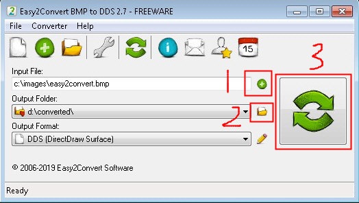 Easy2Convert BMP to DDS