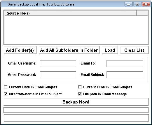 Gmail Backup Local Files To Inbox Software