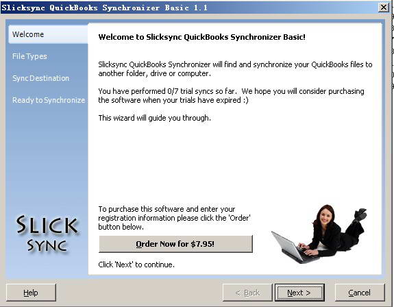 Slicksync QuickBooks Synchronizer Basic