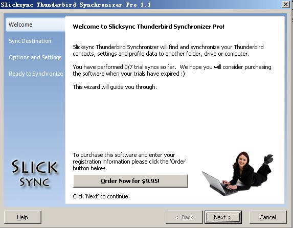 Slicksync Thunderbird Synchronizer Pro