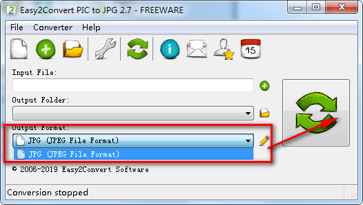 Easy2Convert PIC to JPG