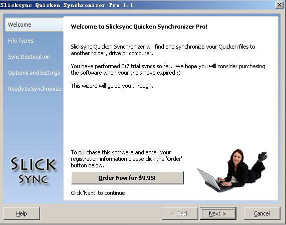 Slicksync Quicken Synchronizer Pro