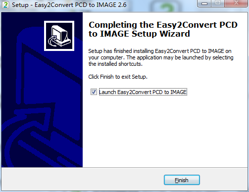 Easy2Convert PCD to IMAGE