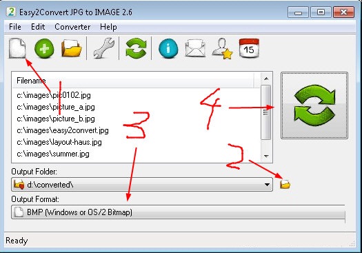 Easy2Convert JPG to IMAGE