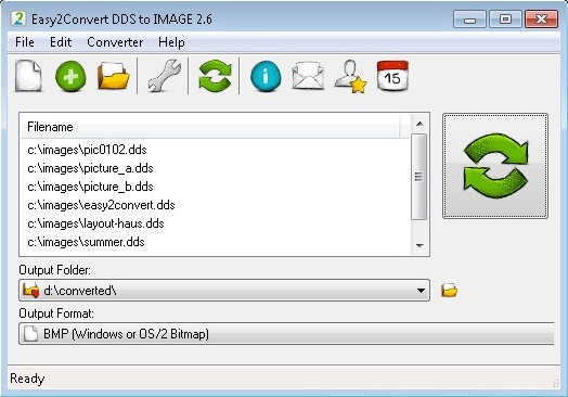 Easy2Convert DDS to IMAGE