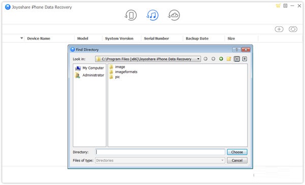 Joyoshare iPhone Data Recovery