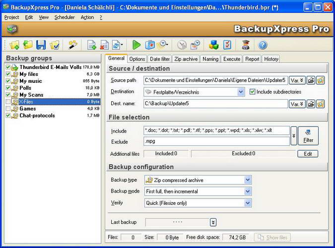 BackupXpress Pro