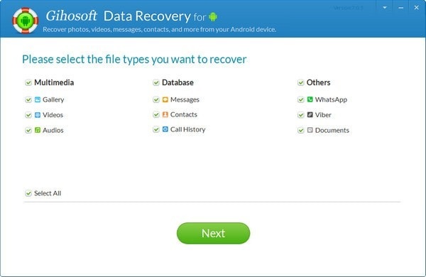 Gihosoft Free Android Data Recovery