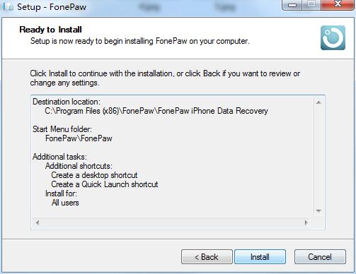 FonePaw iPhone Data Recovery