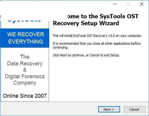 SysTools OST Recovery