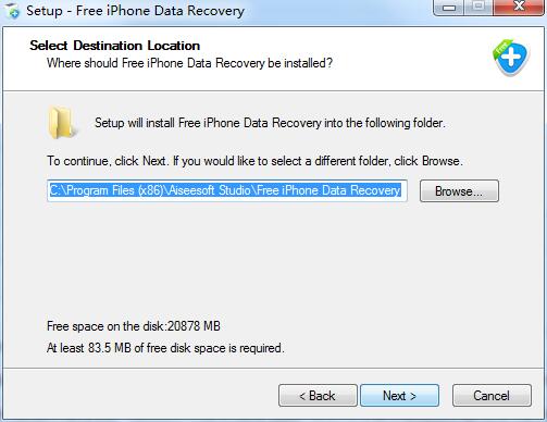 Aiseesoft Free iPhone Data Recovery