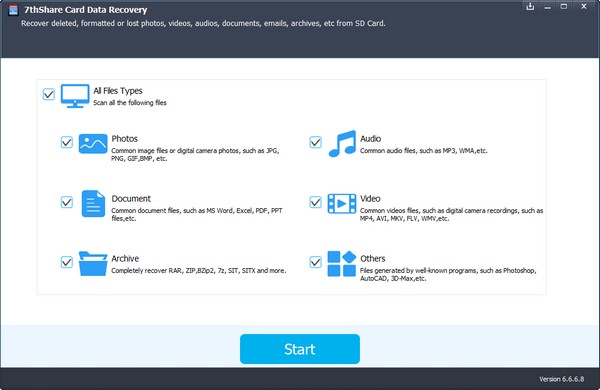 7thShare Card Data Recovery