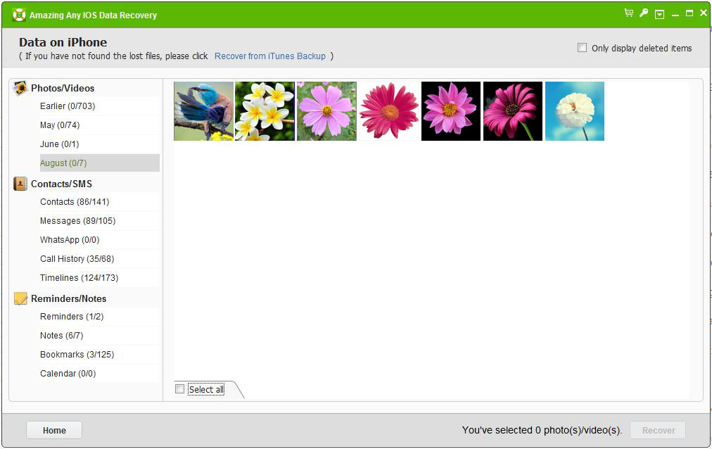 Amazing Any iOS Data Recovery