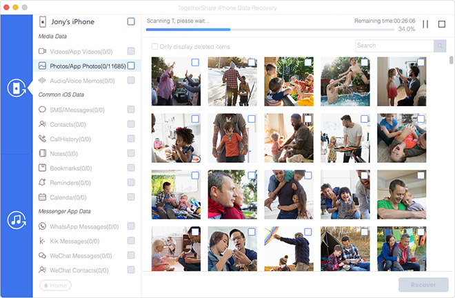 TogetherShare iPhone Data Recovery