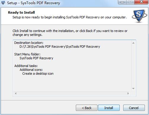 SysTools PDF Recovery