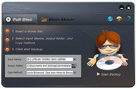 DVDSmith Movie Backup