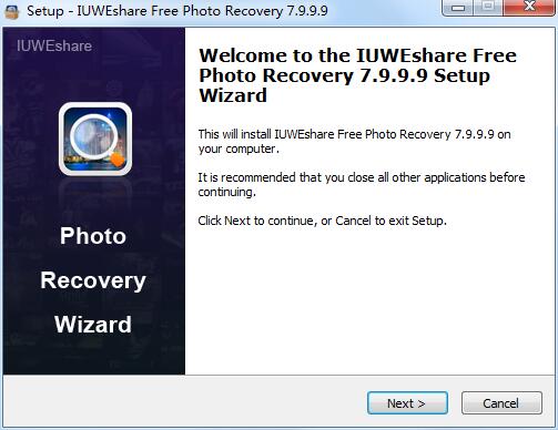 IUWEshare Free Photo Recovery