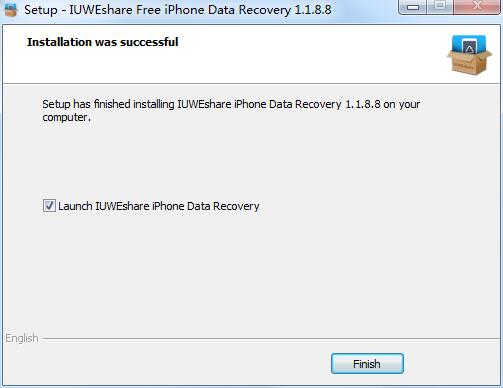 IUWEshare Free iPhone Data Recovery