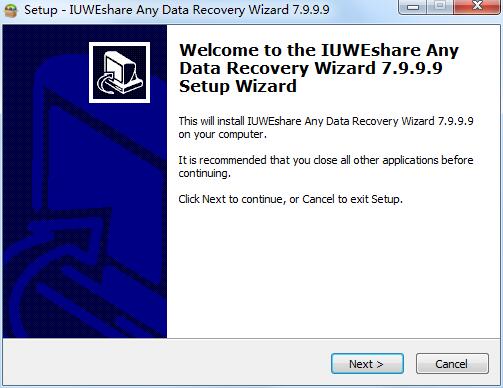 IUWEshare Any Data Recovery Wizard