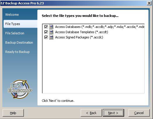 EZ Backup Access Pro