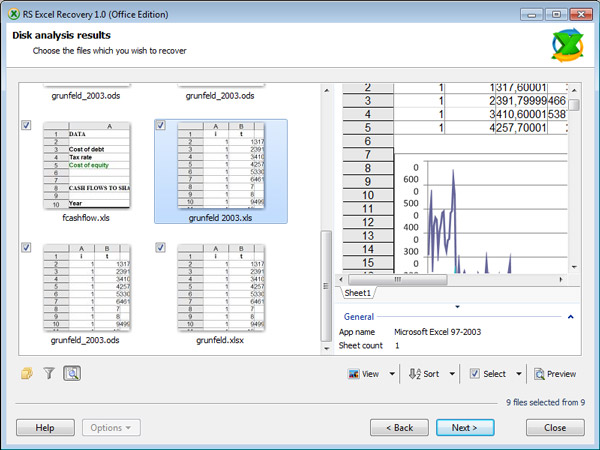 RS Excel Recovery