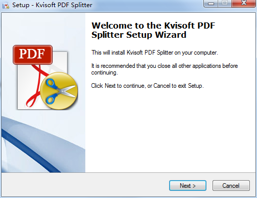 Kvisoft PDF Splitter