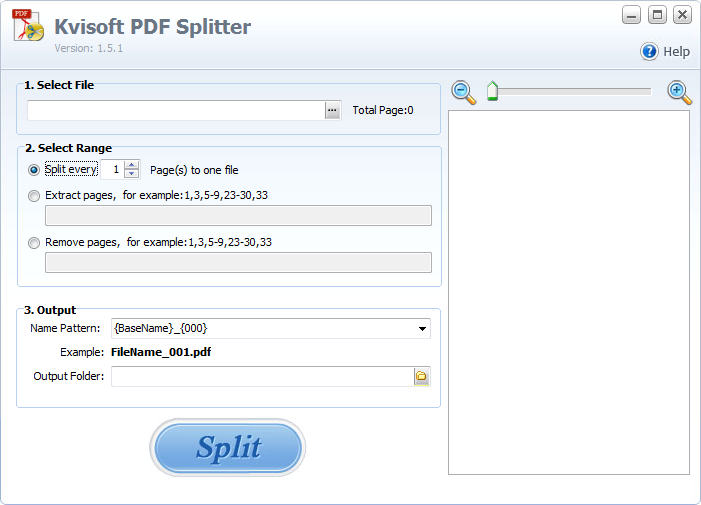 Kvisoft PDF Splitter