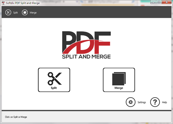 Softdiv PDF Split and Merge