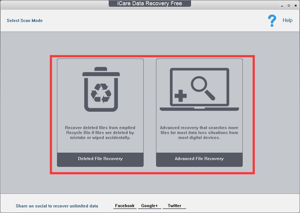 iCare Data Recovery Free