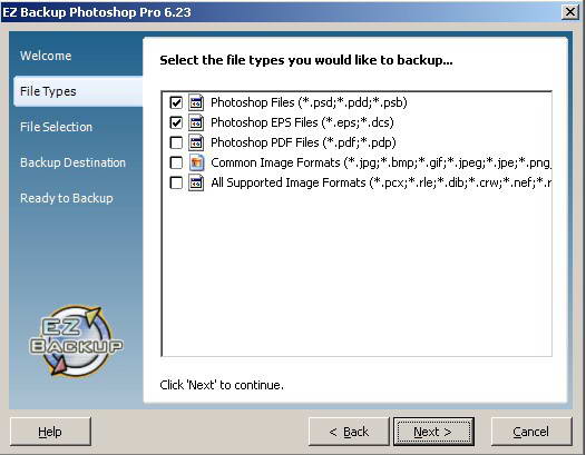 EZ Backup Photoshop Pro