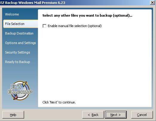 EZ Backup Windows Mail Premium