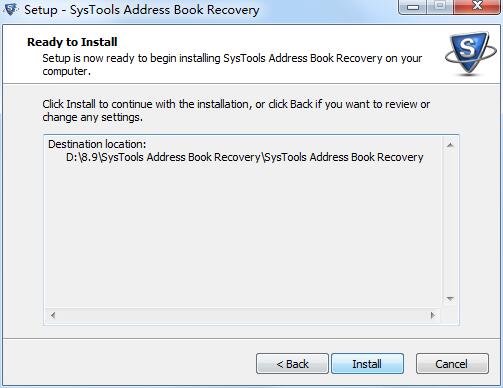 SysTools Address Book Recovery