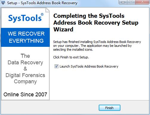 SysTools Address Book Recovery