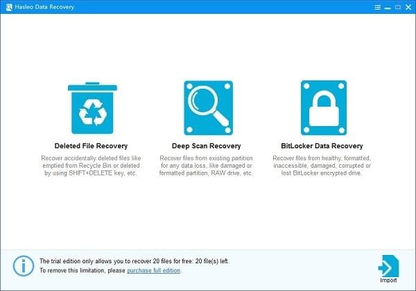 Hasleo BitLocker Data Recovery