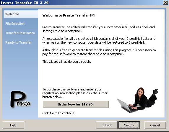 Presto Transfer IM