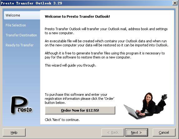 Presto Transfer Outlook