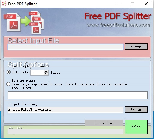 Free PDF Splitter