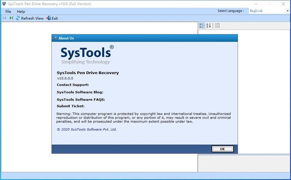 SysTools Pen Drive Recovery