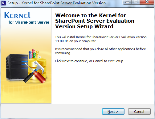 Kernel for SharePoint Server Recovery