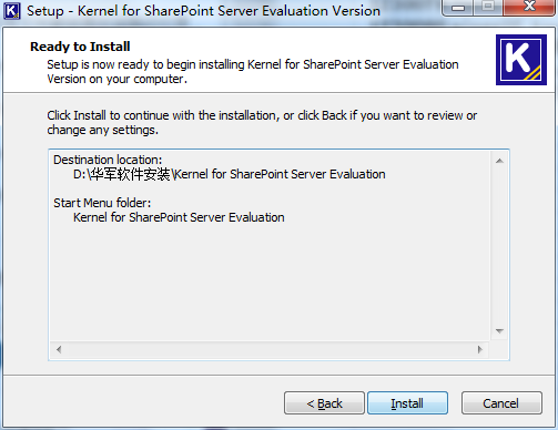 Kernel for SharePoint Server Recovery