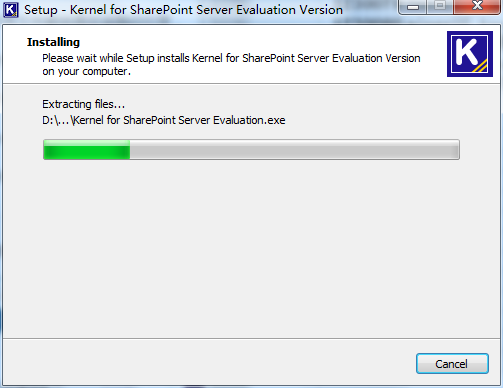 Kernel for SharePoint Server Recovery