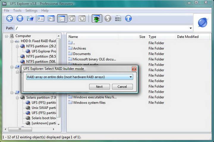 UFS Explorer Professional Recovery (64-bit)