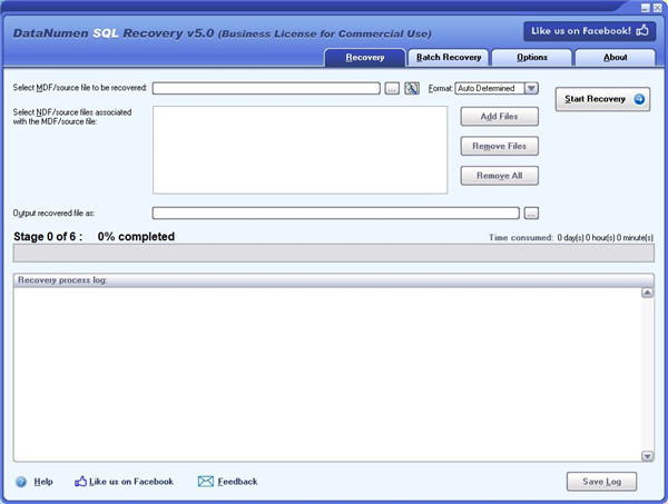 DataNumen SQL Recovery