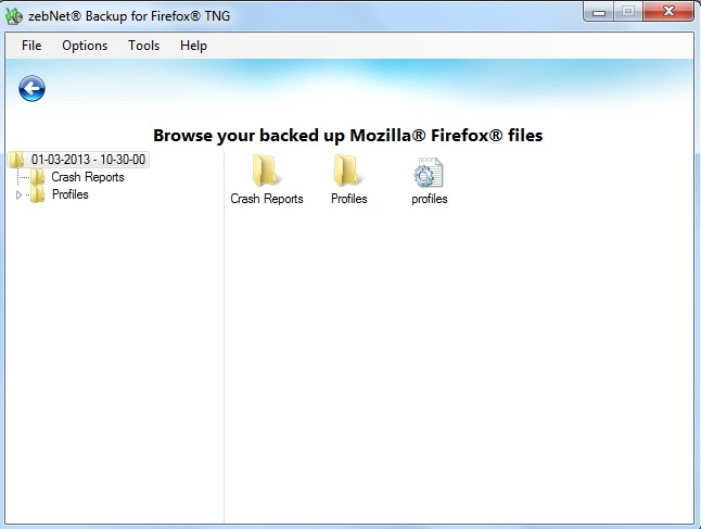 Backup for Firefox