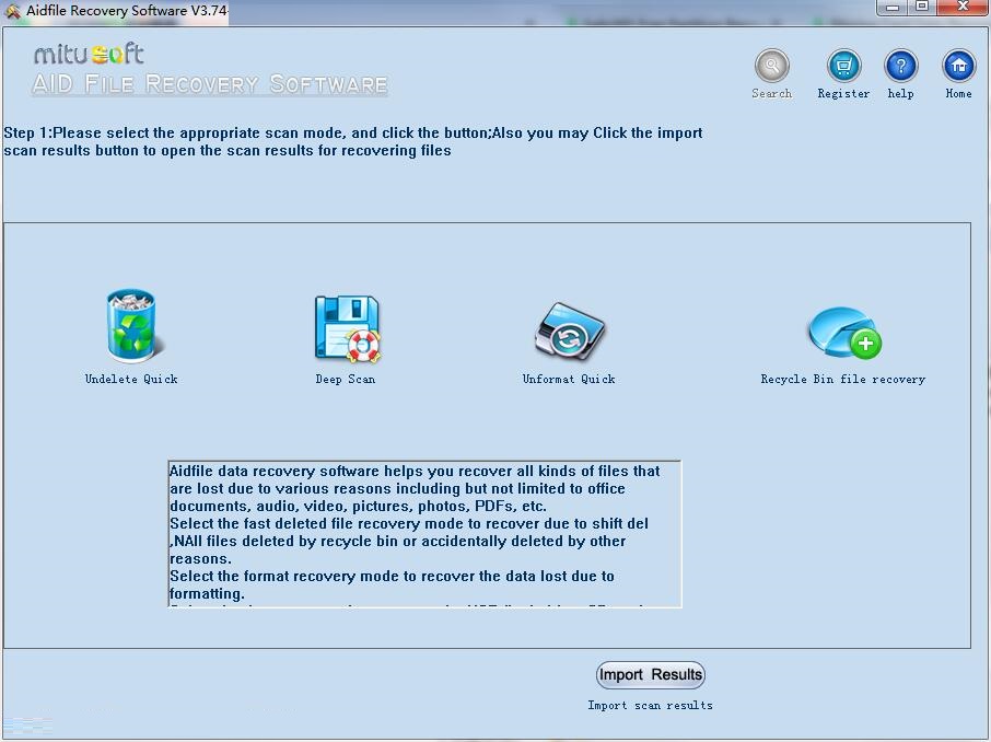 Aidfile Recovery Software