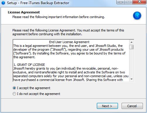 Jihosoft iTunes Backup Extractor